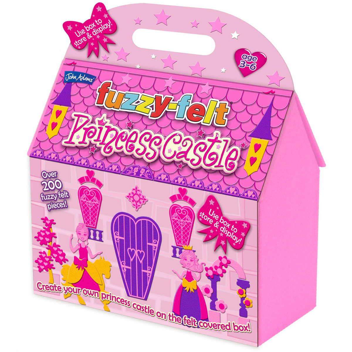 princess fuzzy felt