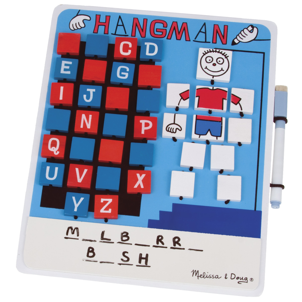 Hangman Game Melissa & Doug Traditional Children's Games