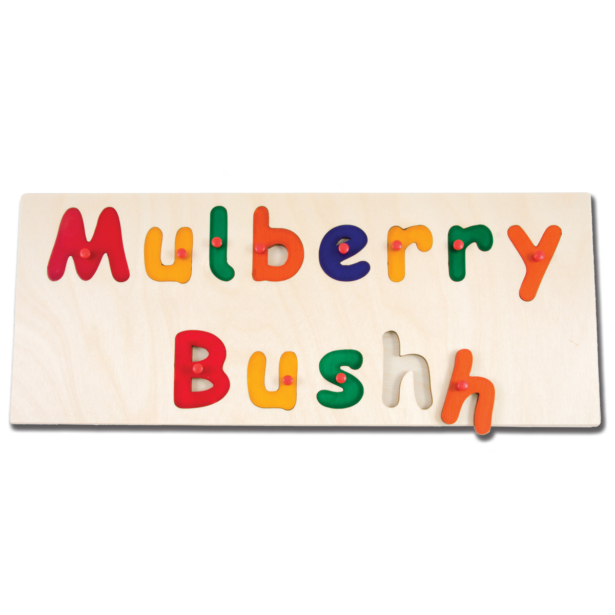 wooden name jigsaw