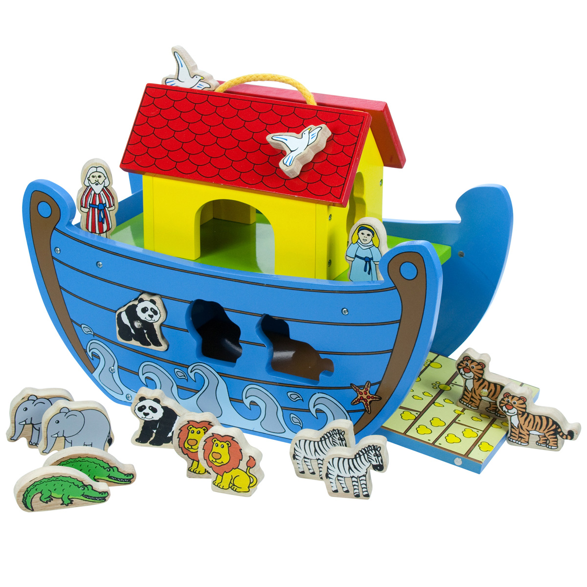 Noahs Ark Shape Sorter Bigjigs (BJ353) Wooden Toys