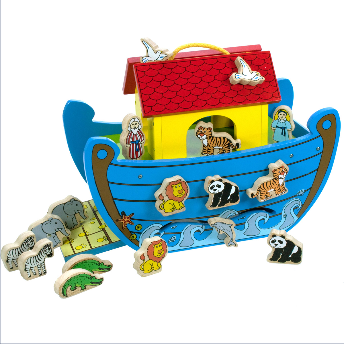 Noahs Ark Shape Sorter Bigjigs (BJ353) Wooden Toys