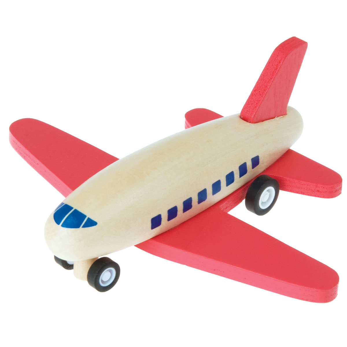 wooden aeroplane toy