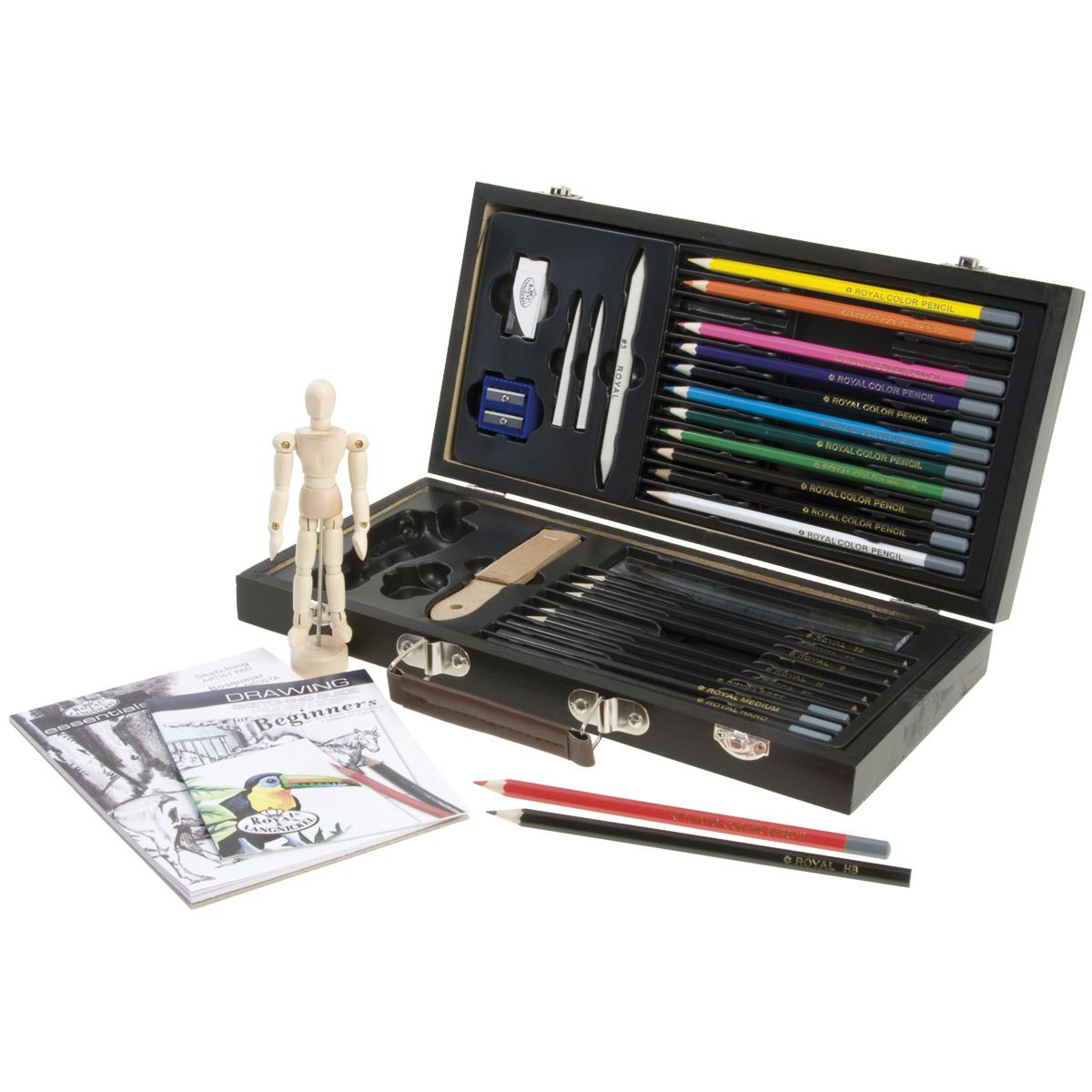 Beginners' Sketching & Drawing Set Draw, Paint & Colour