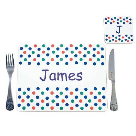 Picture of Placemat - Primary Spotty