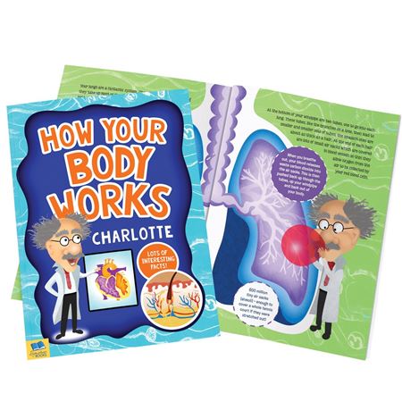 Picture of How Your Body Works Personalised Book