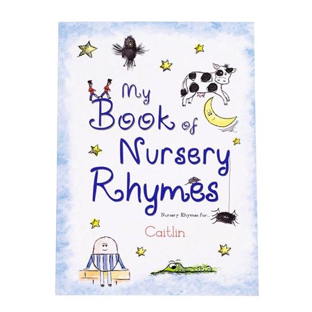 Picture of My Book of Nursery Rhymes - Personalised Book