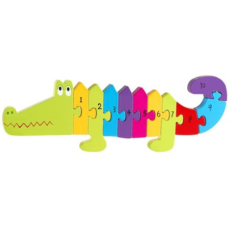 Picture of Crocodile Number Puzzle