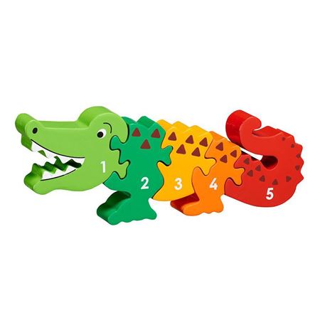 Picture of Crocodile 1 - 5 Number Puzzle