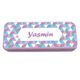 Picture of Named Pencil Tin - Pink Geo