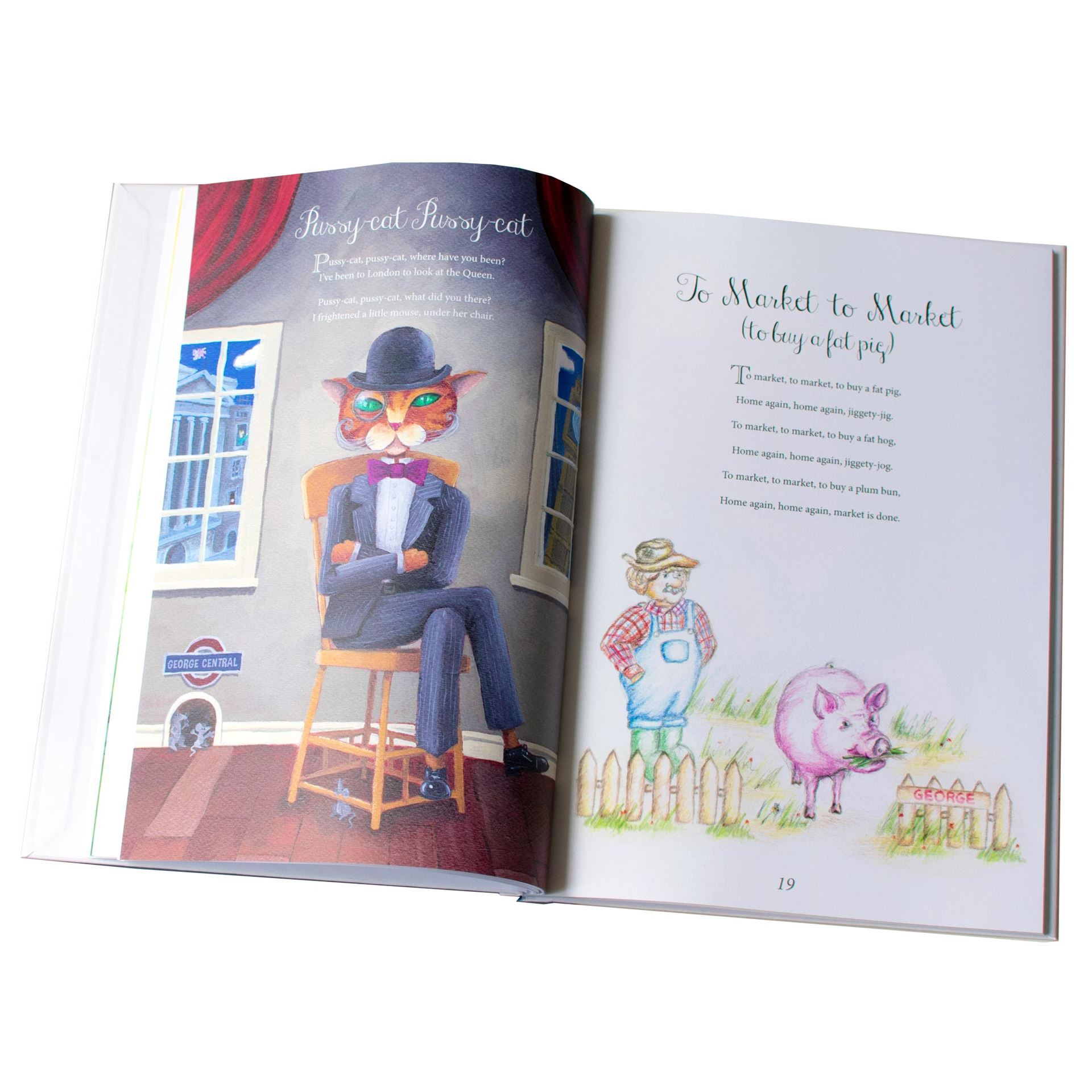 Nursery Rhyme Collection Personalised Book Personalised Books