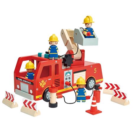 fire station and police station toy