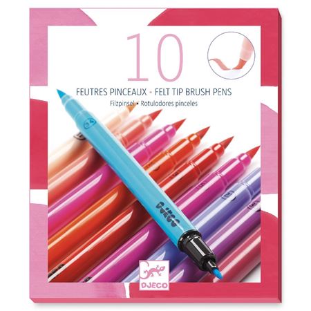 Picture of Felt Tip Brushes Pink