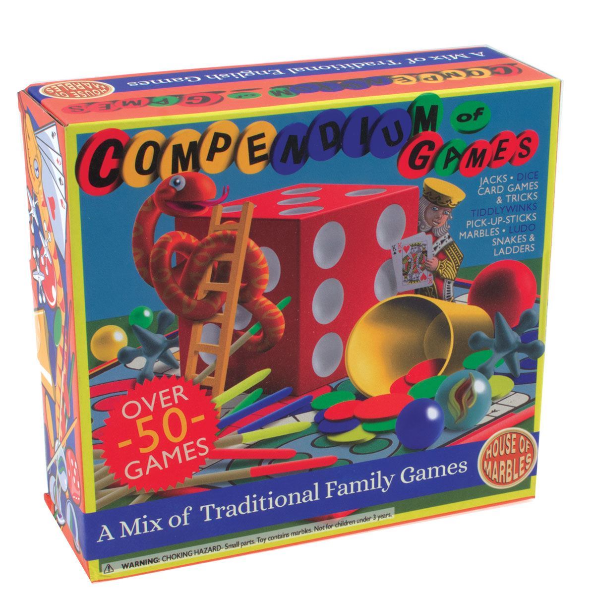 Compendium Of Games House Of Marbles Traditional Games