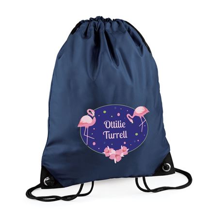 Picture of Flamingos Personalised Swim Bag