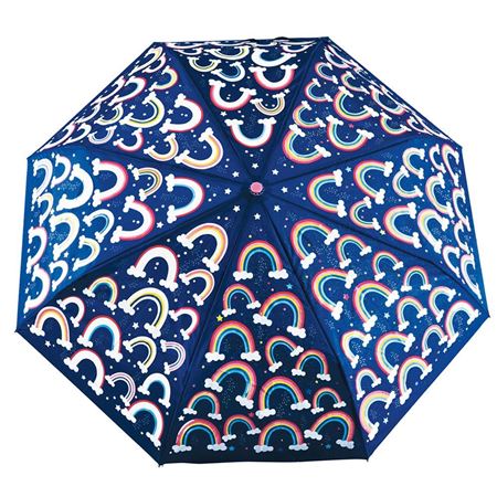 Picture of Rainbow Colour Changing Compact Umbrella