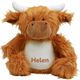 Picture of Personalised Highland Cow Soft Toy