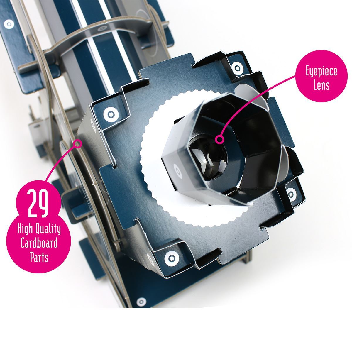 Build Your Own Telescope Kit Paper Engine Make & Do