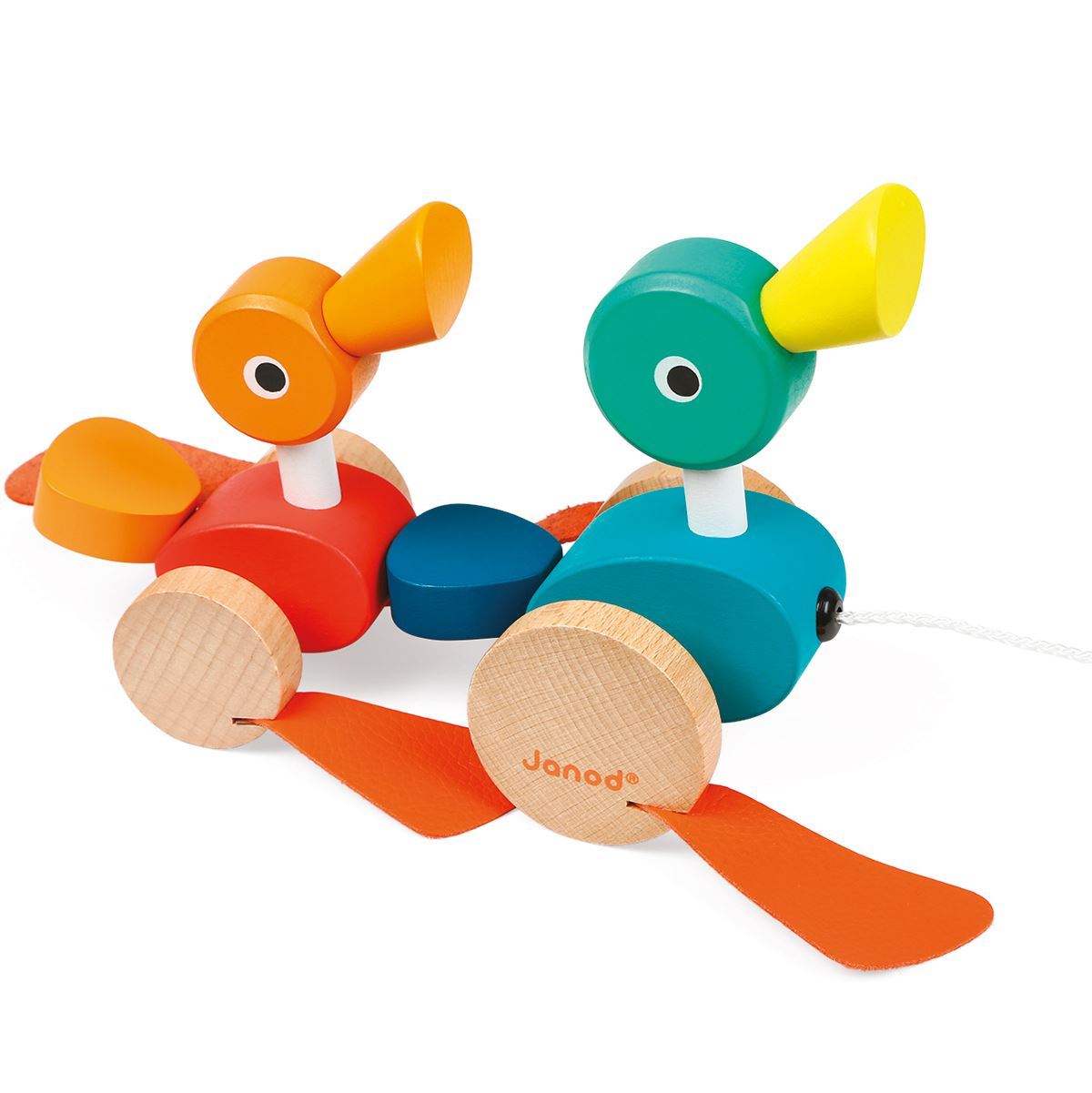 Pull Along Flappy Feet Ducks Janod Pull Alongs