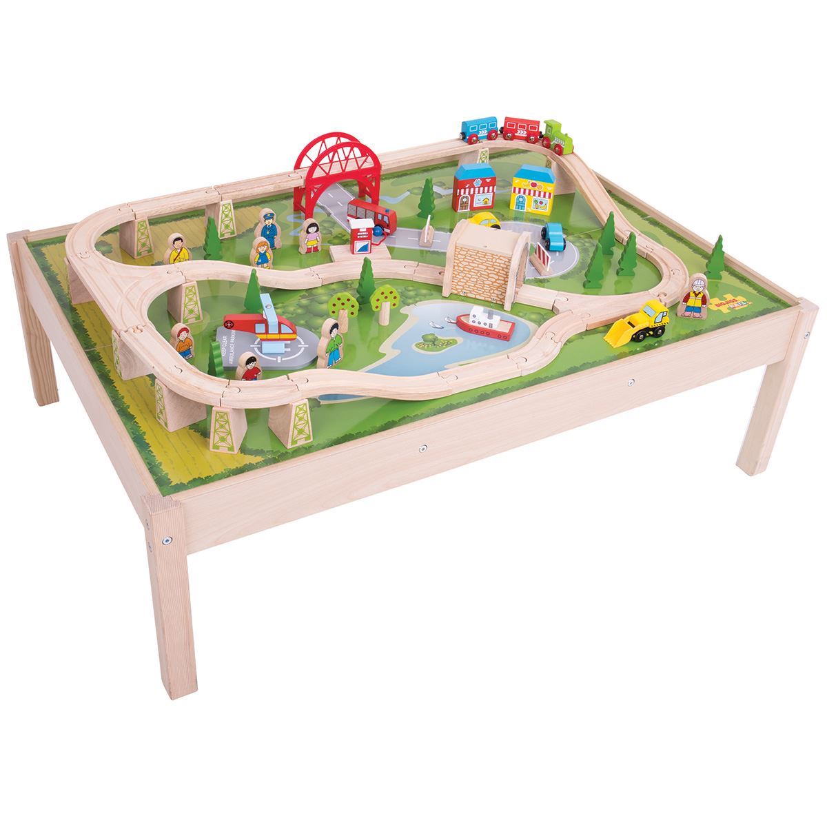 Train Set & Table Bigjigs Rail (BJT040) Train Sets
